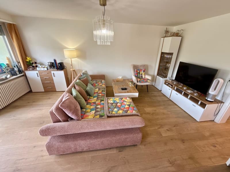 Appartement de 3 pièces rénové dans un excellent emplacement à Zurich-Höngg (1)