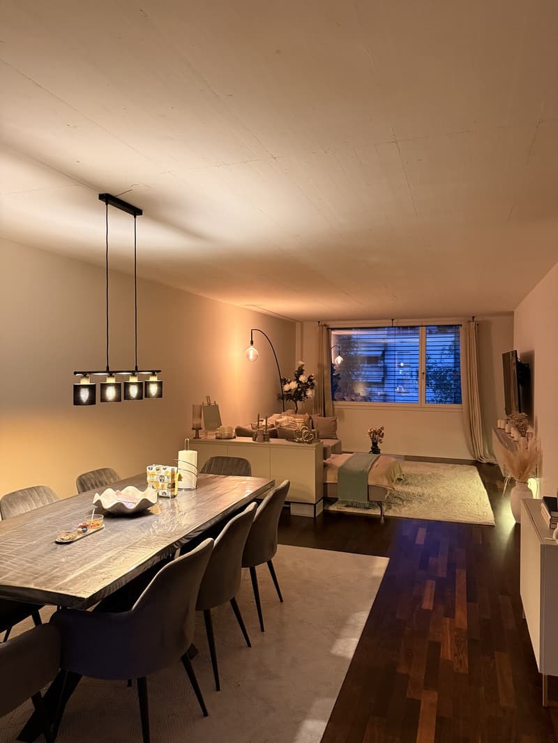 Wohn-/Esszimmer 38m2