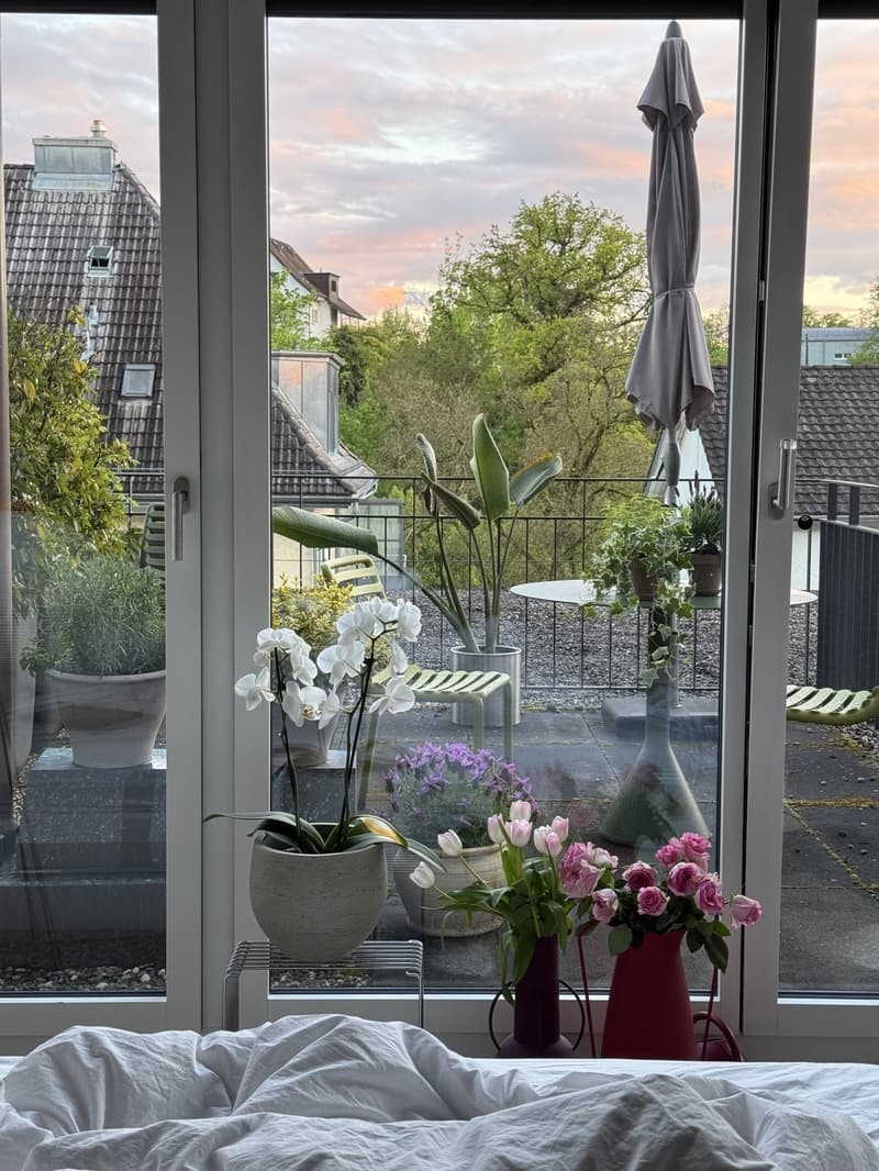 Loft 1.5 pièces lumineux avec terrasse sur le toit (8032 Zurich) (3)