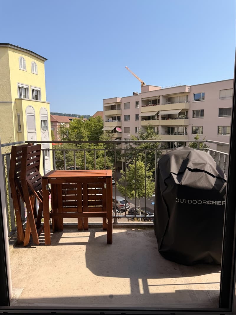 Modern 1-Room Apartment with Balcony Kanzleistrasse 225, Zurich (10)