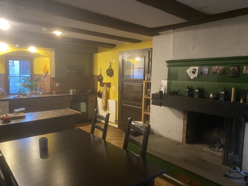 Grande chambre de colocation à la campagne (4)