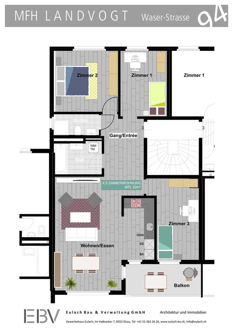 4.5 Zimmerwohnung (2)