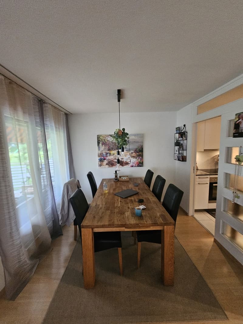 Appartement 3.5 pièces au rez-de-chaussée lumineux avec espace de jardin | Emplacement calme | CHF 1'950 incl. frais accessoires (5)
