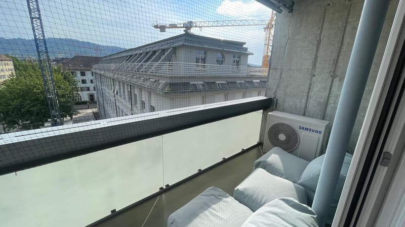 Attractive 95 m² loft apartment at Lochergut (Erismannstrasse) with professional air conditioning (11)