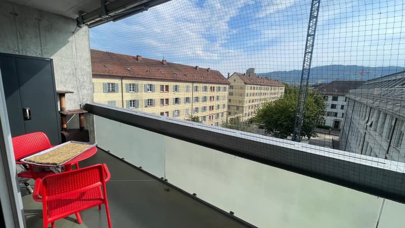 Attractive 95 m² loft apartment at Lochergut (Erismannstrasse) with professional air conditioning (12)