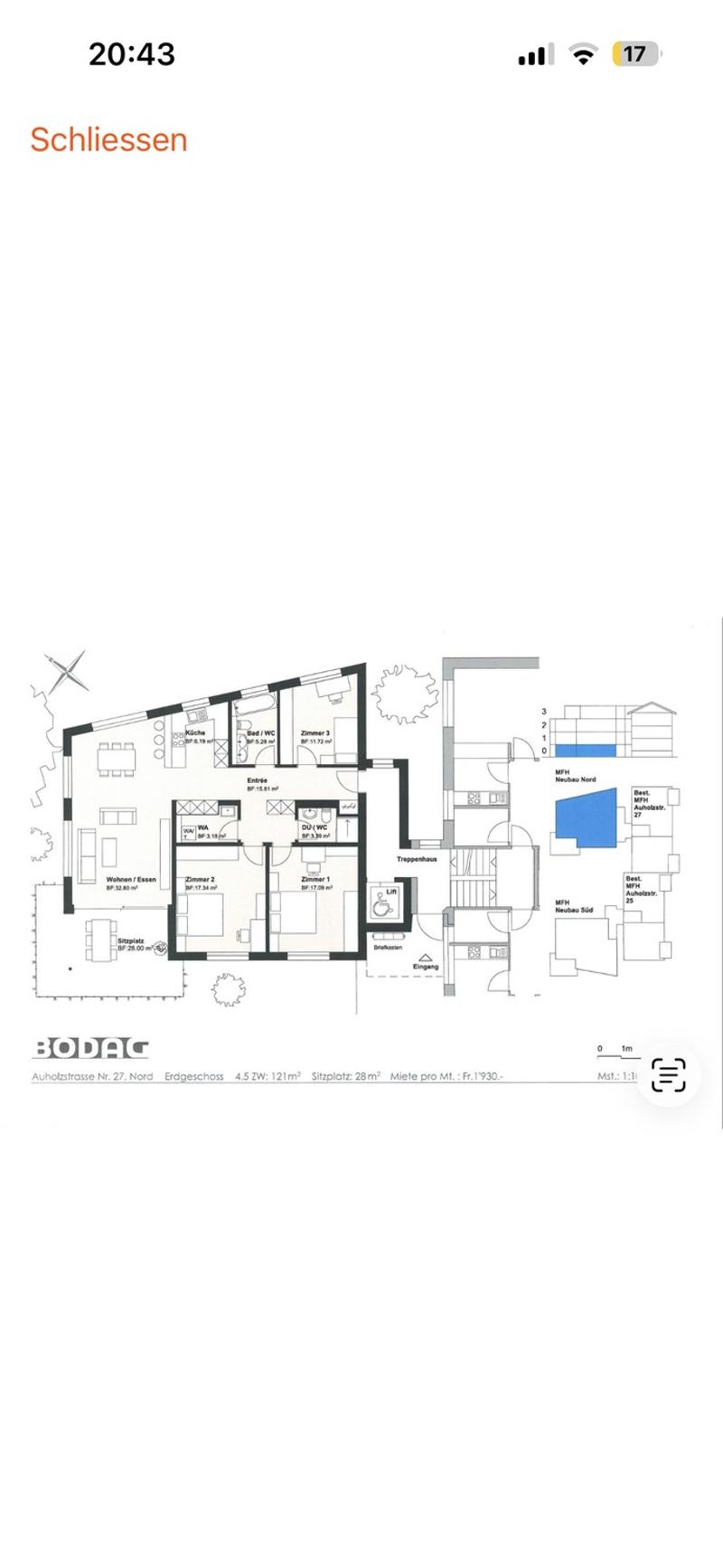 Appartement attractif de 4,5 pièces aux normes de propriétaire avec grand patio (2)