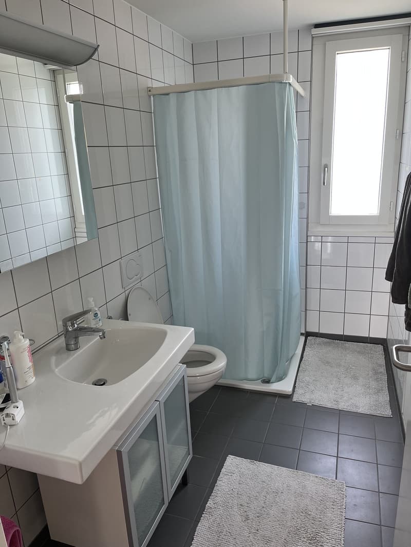 Due camere libere in un ampio appartamento 4 locali a Oerlikon (4)