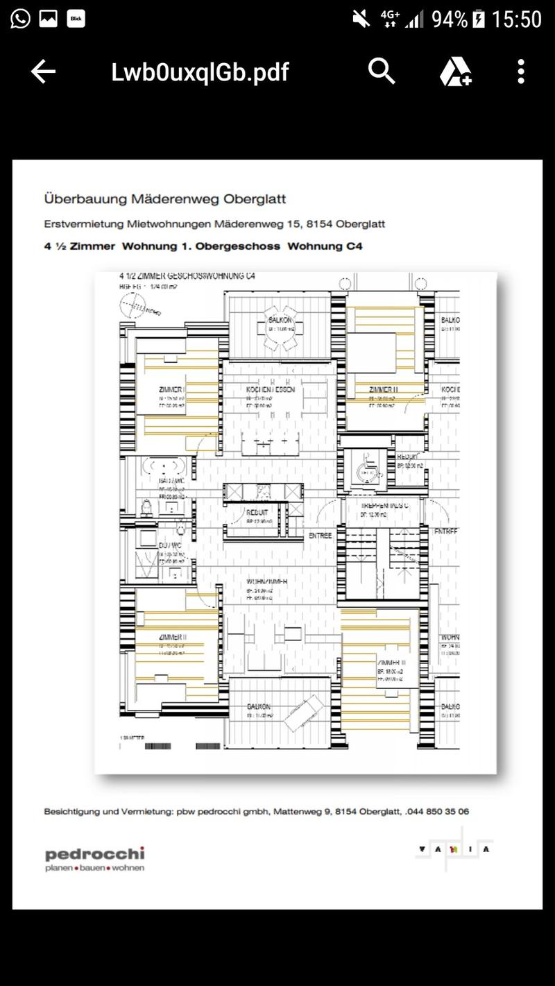 Helle 4.5-Zimmer-Wohnung mit Balkon und schöner Aussicht in Oberglatt ZH (12)