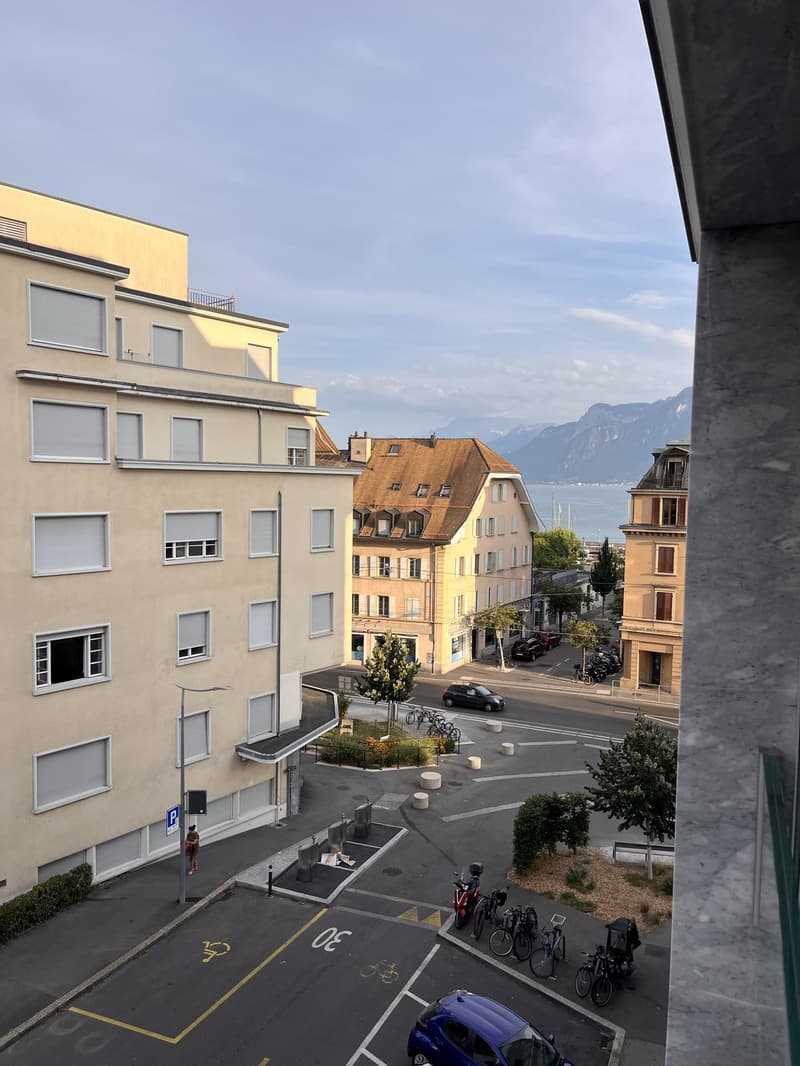 For Rent Bright 3 Room Apartment in the Heart of Vevey, Steps from Lake Geneva (2)