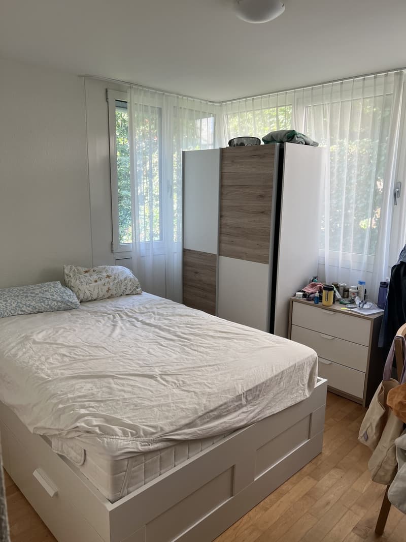 Bright & Quiet 3.5-Room Apartment Near Lake Zürich Wollishofen (11)