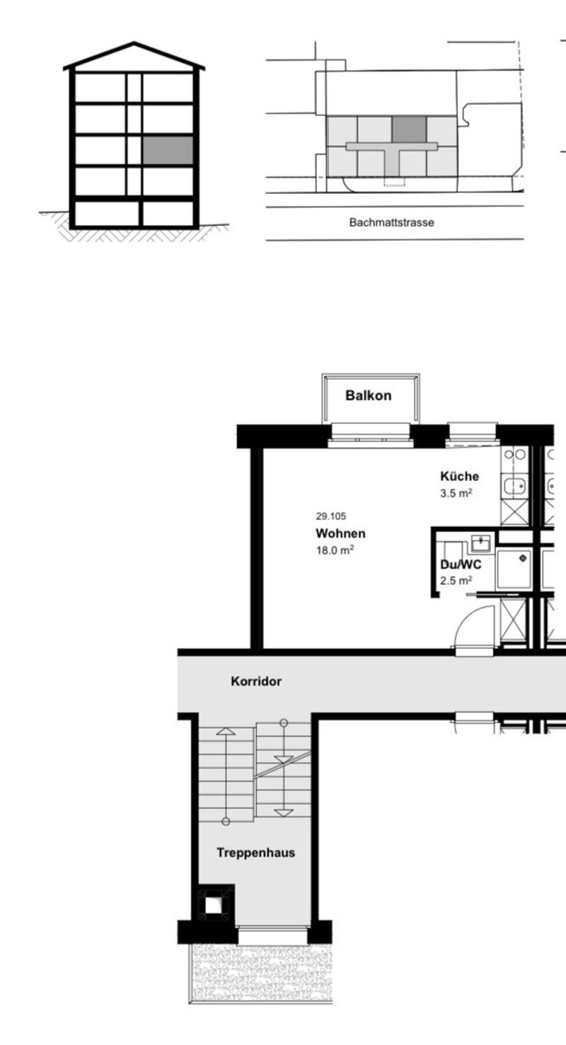 1-Zimmer Wohnung in Altstetten (2)