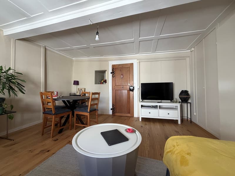 2.5-room non-smoking apartment in the old town of Aarau, partially furnished, available from September 1st or by arrangement (2)