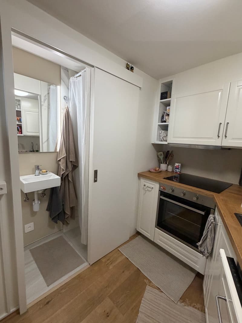 2.5-room non-smoking apartment in the old town of Aarau, partially furnished, available from September 1st or by arrangement (6)