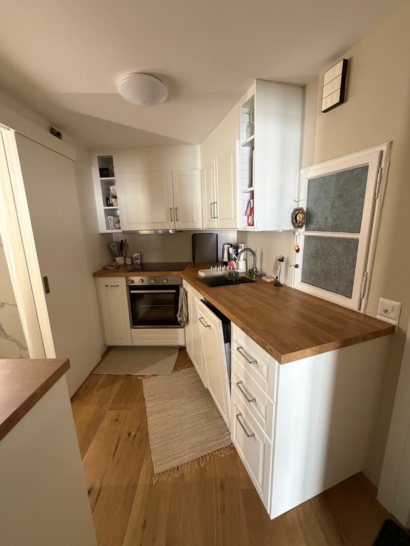 2.5-room non-smoking apartment in the old town of Aarau, partially furnished, available from September 1st or by arrangement (5)