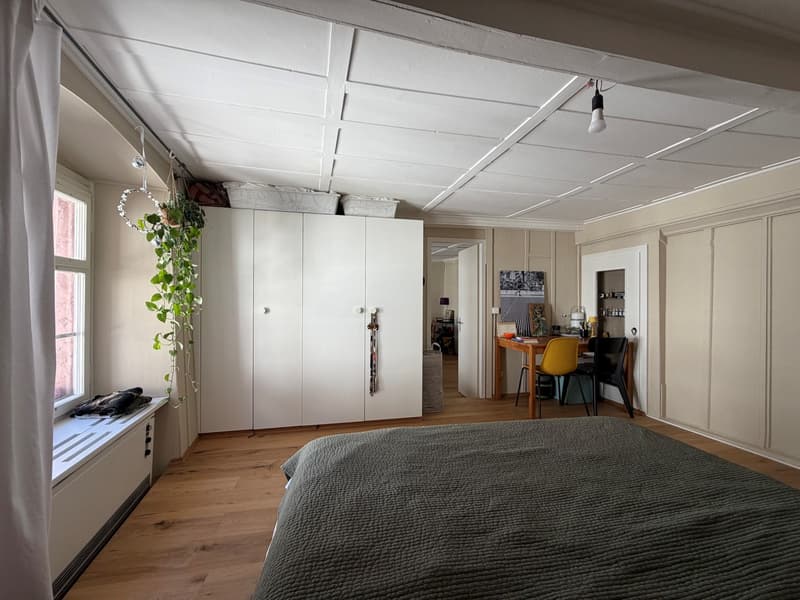 2.5-room non-smoking apartment in the old town of Aarau, partially furnished, available from September 1st or by arrangement (4)
