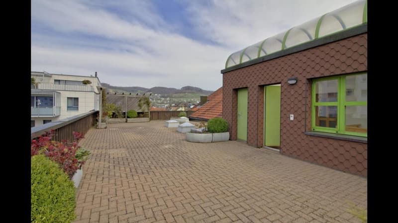 Spacious 19m2 room available in a cozy attic flat with a huge terrace (9)