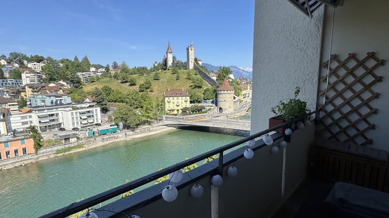 Balkon mit Aussicht