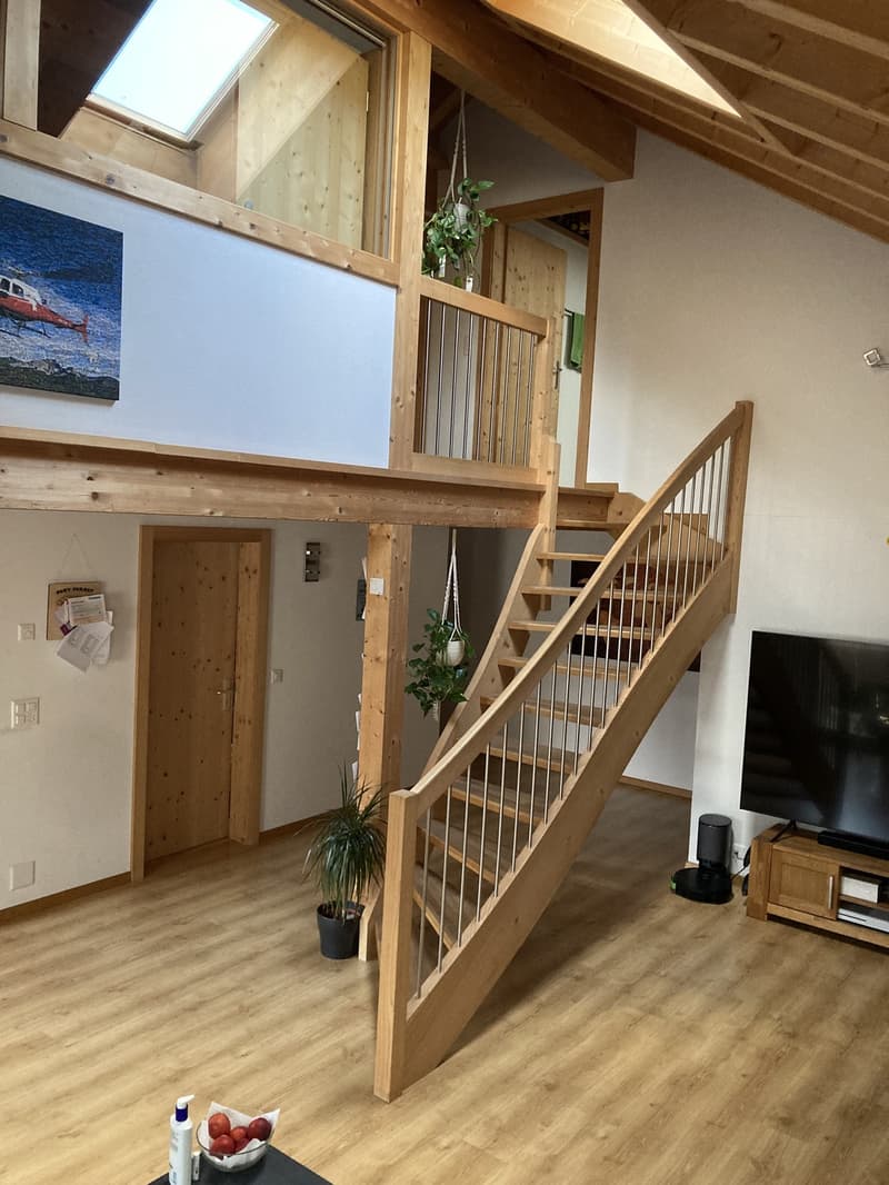 Spacious 4.5-room maisonette apartment in a central location in Schiers / GR (4)