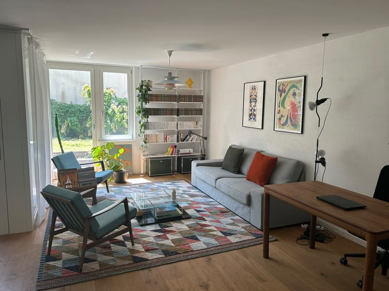 Temporaire : Appartement meublé moderne près d'Albisriederplatz (1)