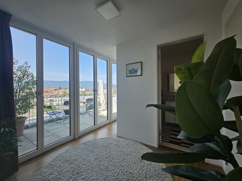 Appartement attique exclusif de 2,5 pièces avec vue sur le lac et les montagnes à Zurich (6)