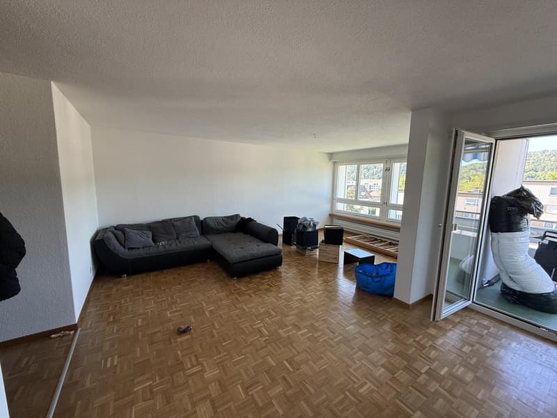 Chambre dans un appartement spacieux avec grand balcon (3)