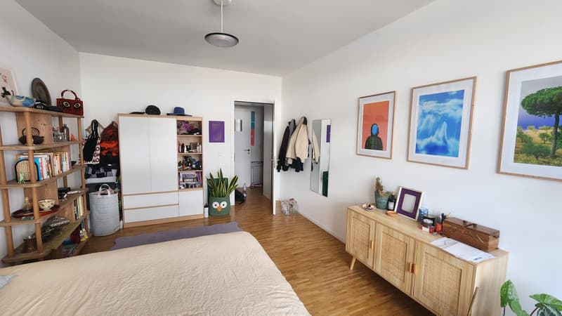 Chambre ensoleillée dans un appartement partagé (disponible du 30.08 au 27.09.2026) (2)