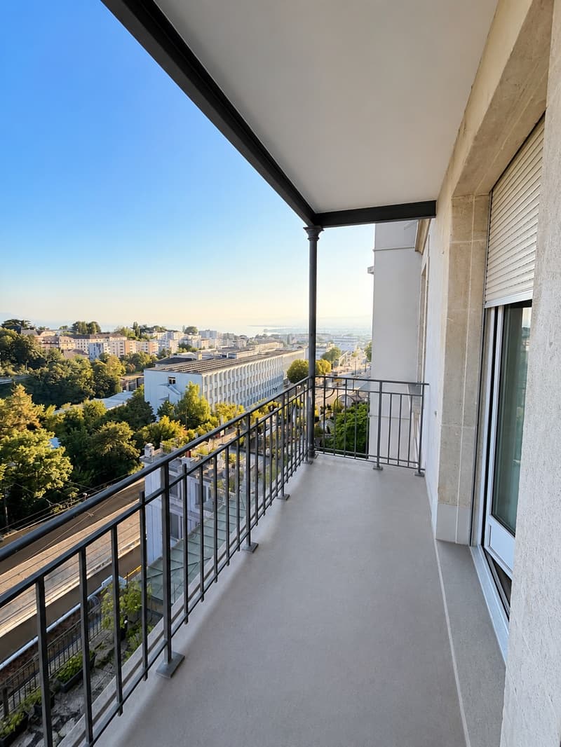 Studio mit Balkon und Seeblick, Lausanne Zentrum (2)
