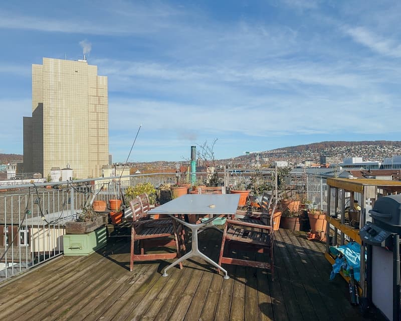 Appartement 3 pièces à Lochergut avec toit-terrasse privée (9)