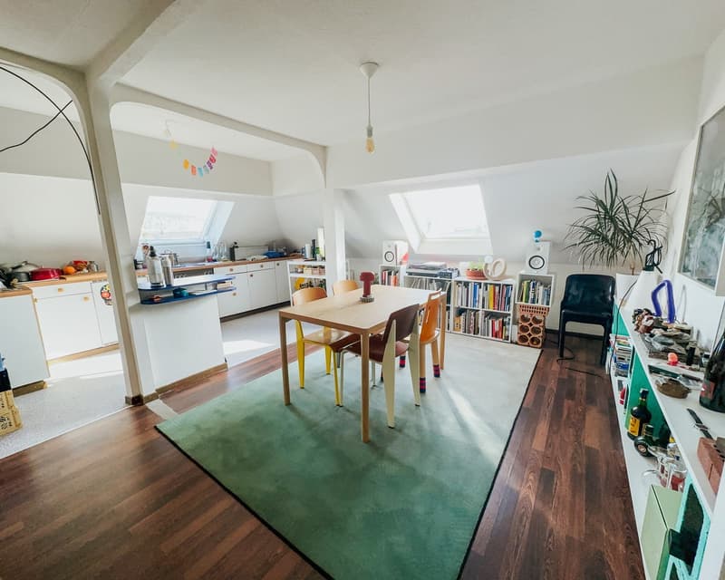 Appartement 3 pièces à Lochergut avec toit-terrasse privée (1)