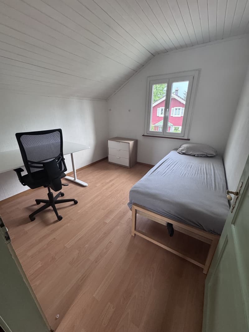 Furnished room with garden and parking in Arbon (1)
