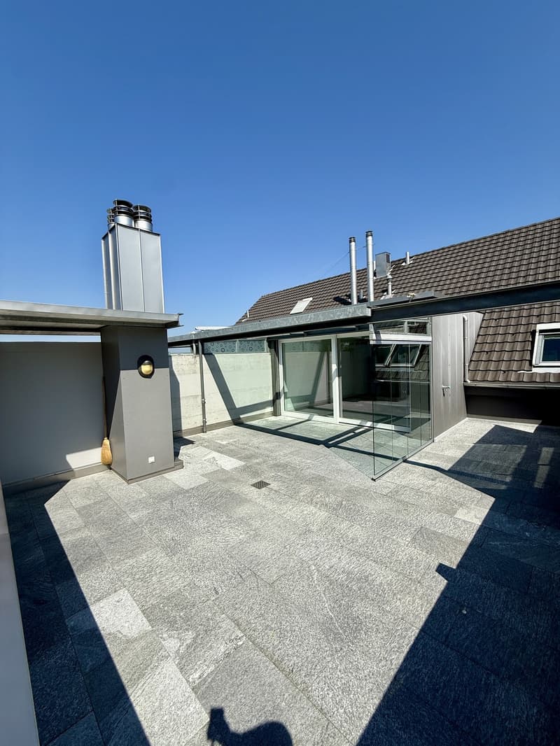 Maisonnette exclusive de 4,5 pièces dans un standard de propriétaire avec grande terrasse sur le toit, salle de loisirs chauffée et garage individuel (11)