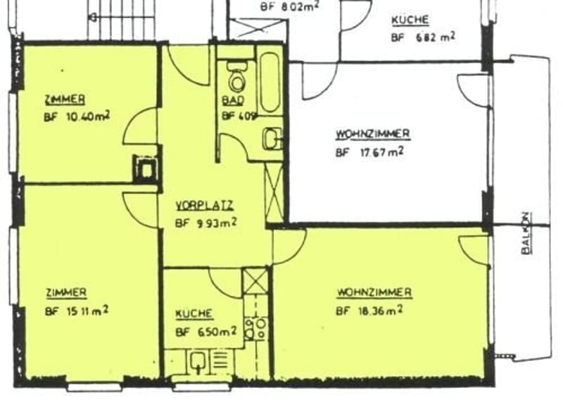 3.5-room apartment in Witikon 1975 CHF incl. additional costs Available from 1 September 2026 (7)