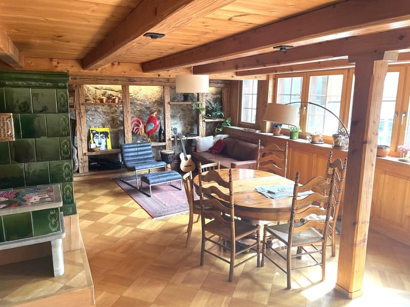 Furnished 1.5 rooms in a spacious apartment with a large garden in Volketswil for rent (temporary) (4)