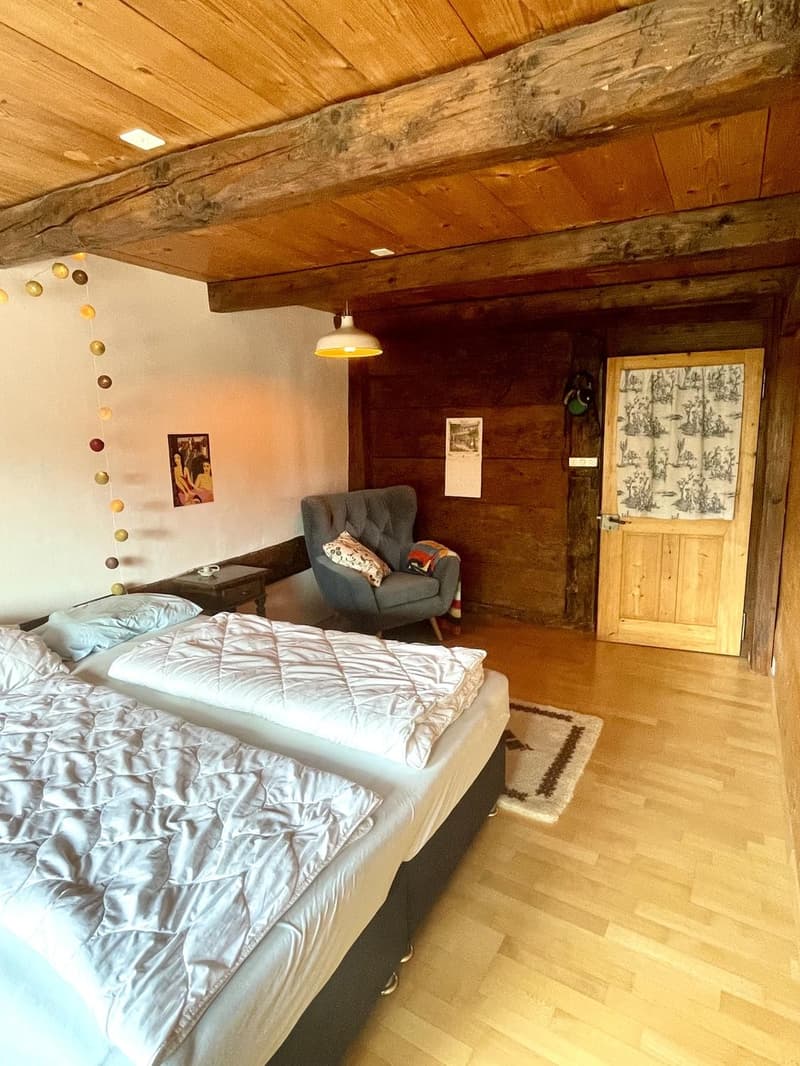 Furnished 1.5 rooms in a spacious apartment with a large garden in Volketswil for rent (temporary) (2)
