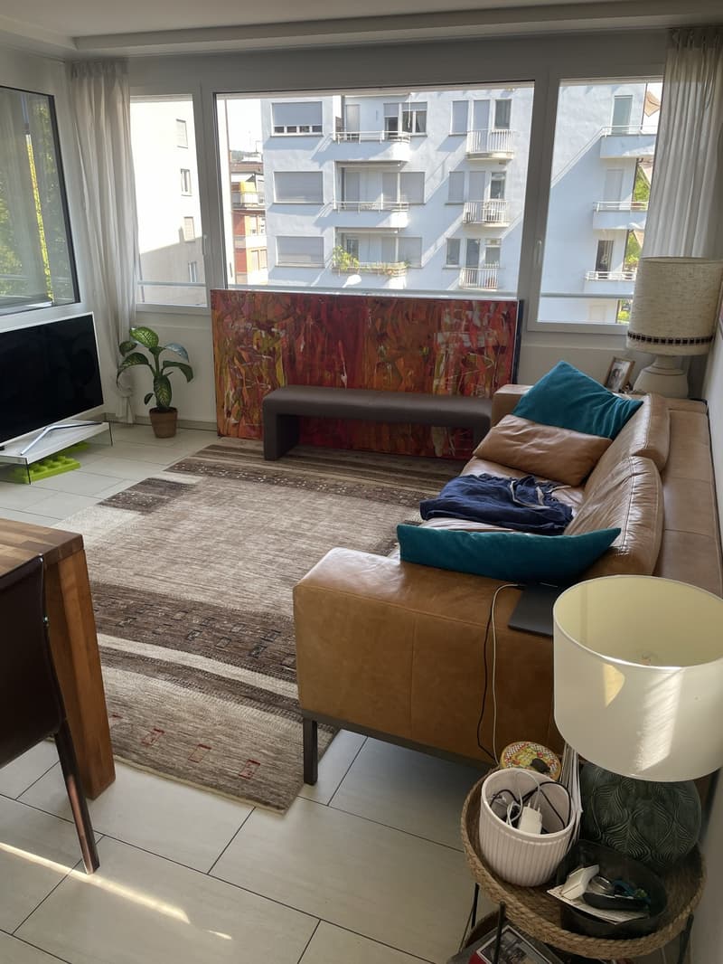 Appartement charmant et spacieux de 4 pièces à Seefeld, meublé partiellement pour sous-location (2)