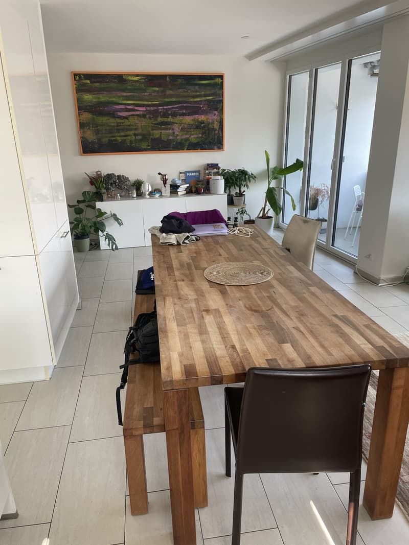 Appartement charmant et spacieux de 4 pièces à Seefeld, meublé partiellement pour sous-location (7)