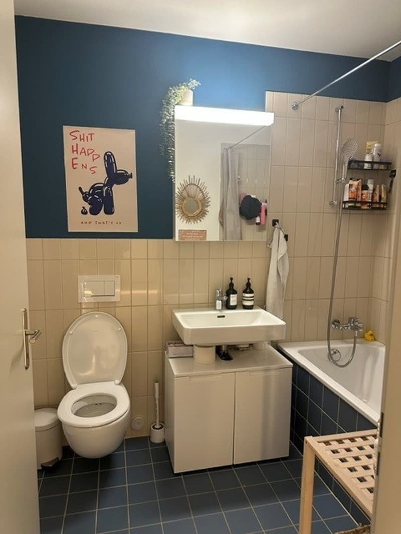 3.5-room apartment furnished, 83 m², Zürich-Stettbach 3 months sublet, top public transport connection (6)