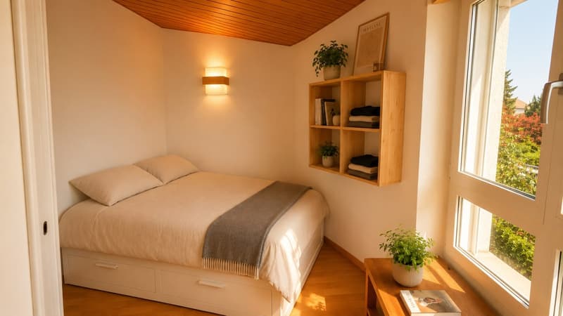 Sunny, freshly renovated and furnished living studio in Liebefeld, just 10 minutes from the center of Bern (4)