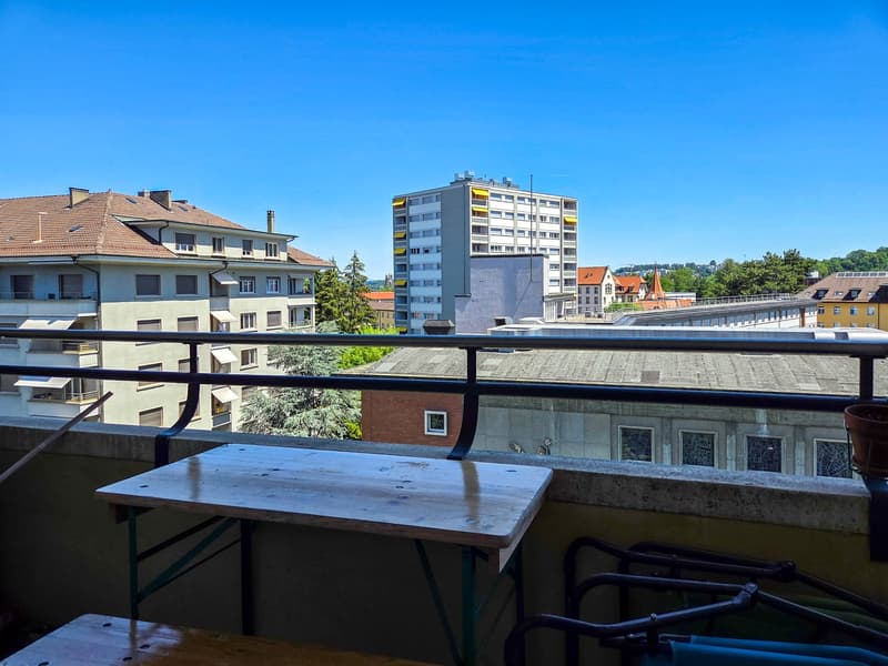 Sublet (mid-October 2026 to December 2027) - Furnished 3-room apartment Fribourg / Pérolles (6)