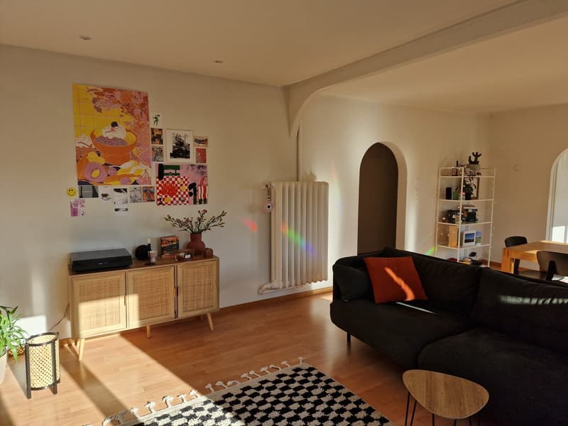 Befristete 3.5-Zimmerwohnung in Wipkingen zur Untermiete (1)