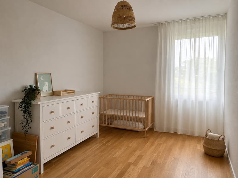 Sous-location meublée Appartement de 4,5 pièces (90 m²) à Nyon / Furnished sublet 4.5-room apartment (90 m²) in Nyon (8)