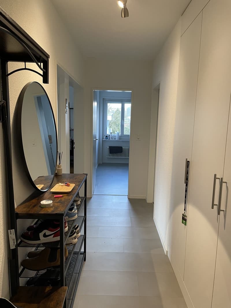 Bright, unfurnished room in a fully equipped 2-person flatshare | Helles, unmöbliertes Zimmer in voll ausgestatteter 2er-WG (8)