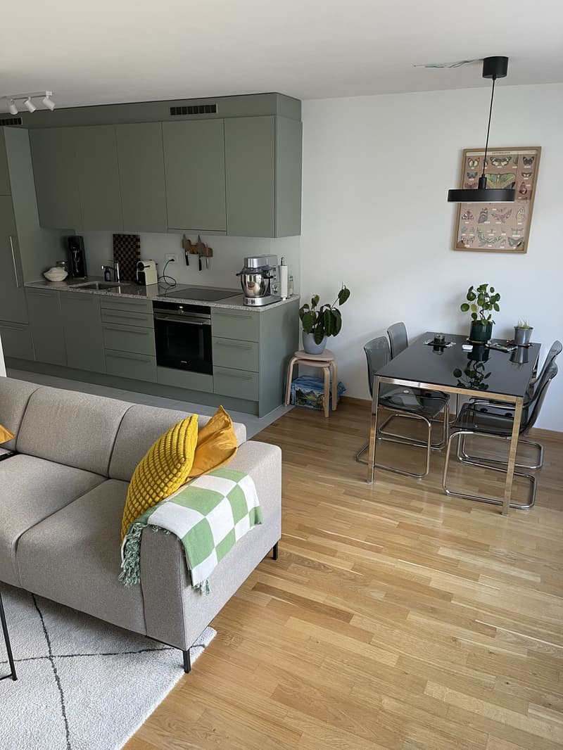 Untermiete einer möblierten 2-Zimmer Wohnung von September bis Februar (3)