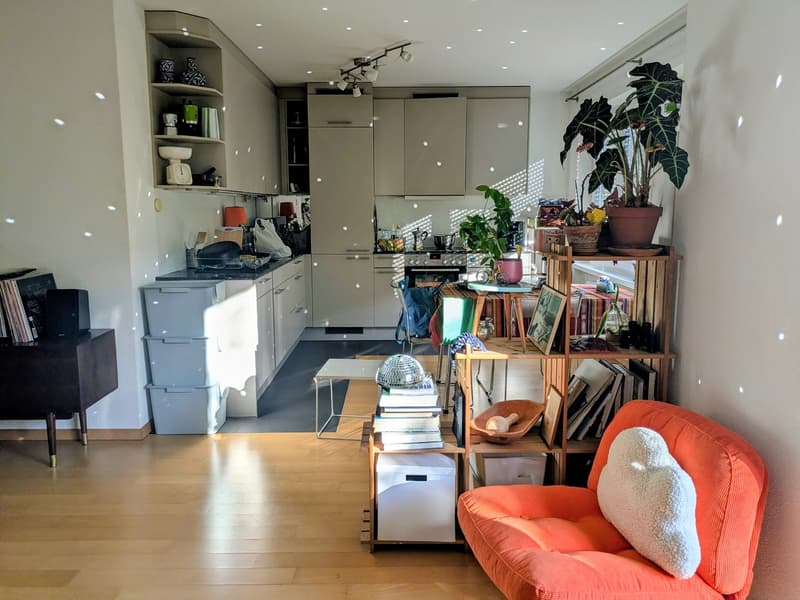 Chambre meublée en appartement central de 3,5 pièces à partir du 1er septembre (7)