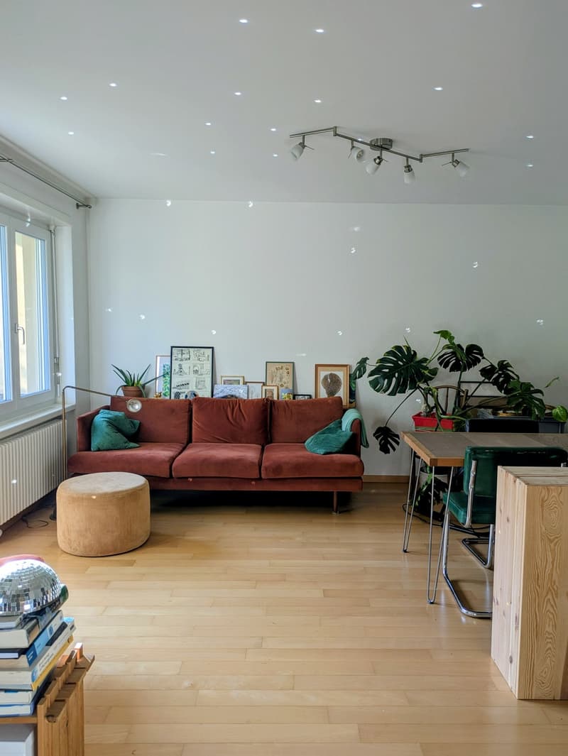 Chambre meublée en appartement central de 3,5 pièces à partir du 1er septembre (5)