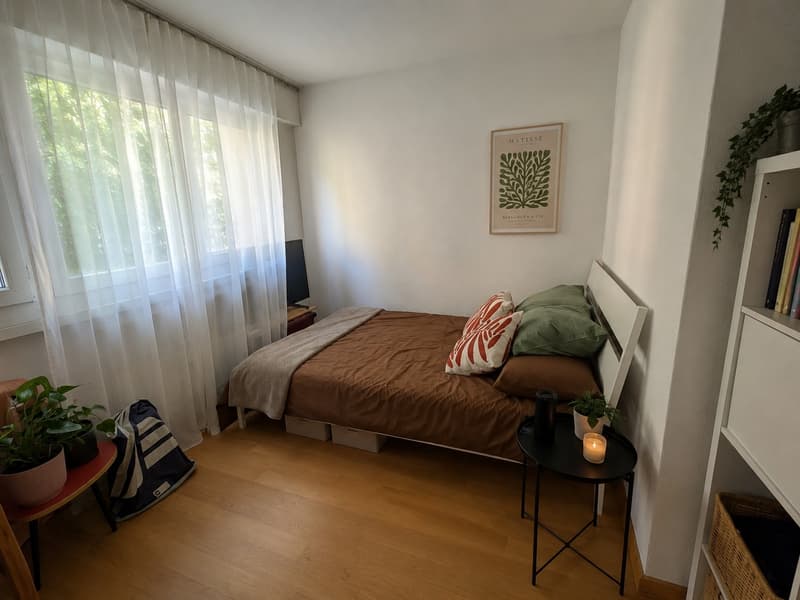 Chambre meublée en appartement central de 3,5 pièces à partir du 1er septembre (1)