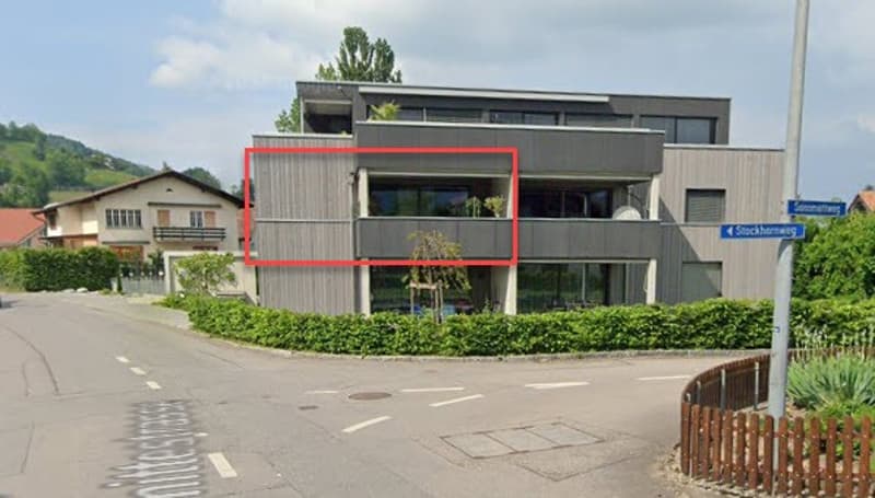 Attractive modern 3 ½ room apartment for rent from 01.10.2026 in Wattenwil (2)