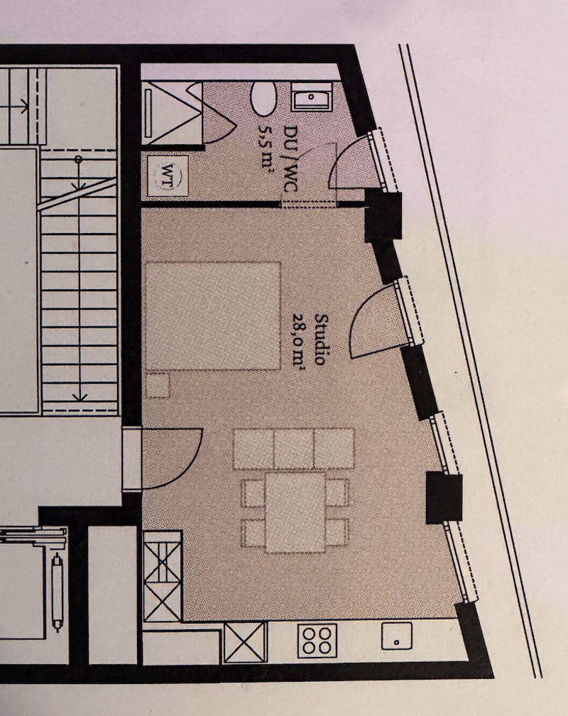 Appartement meublé de 1,5 pièces à Zürich-West, à partir du 1er septembre 2026 (6)