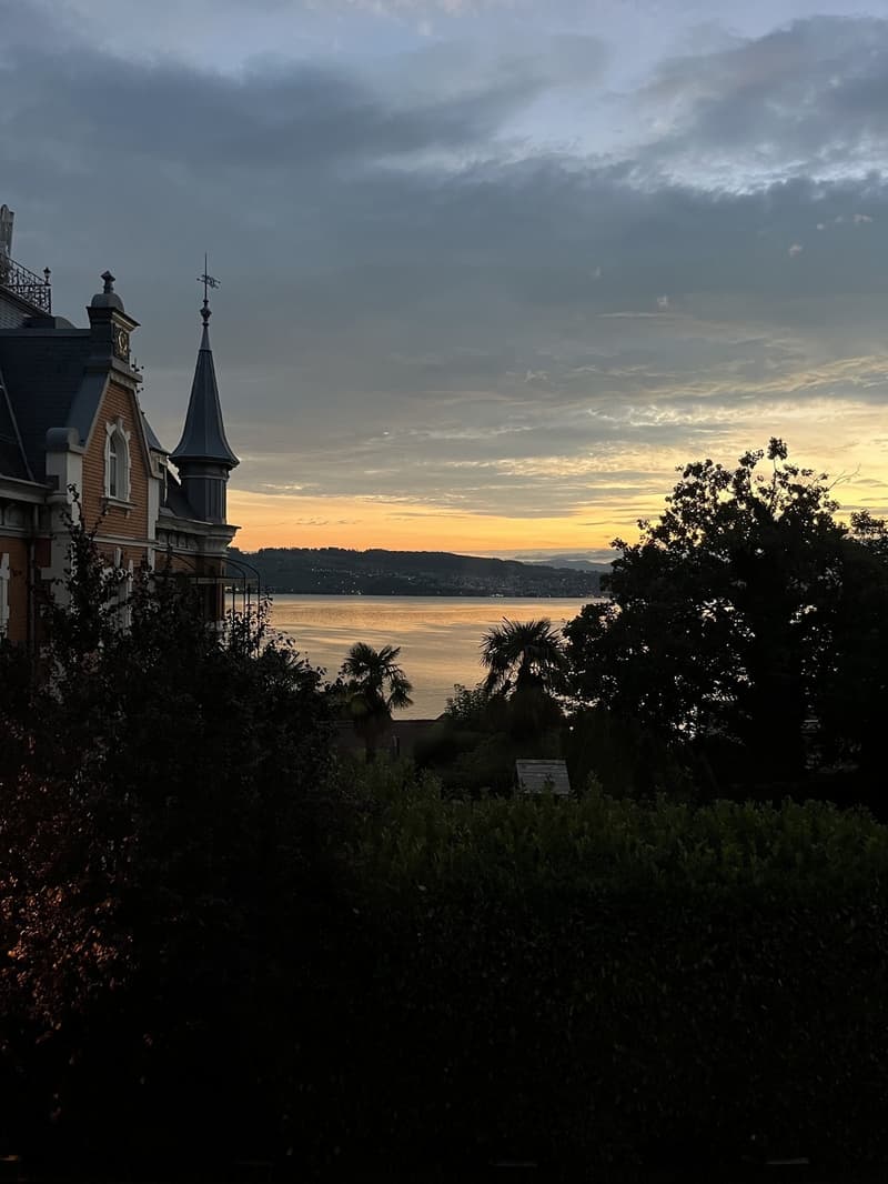 Sunrise from Living/ Bed Room