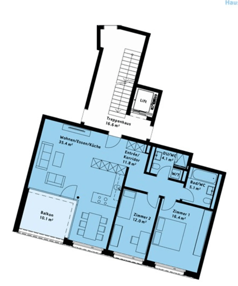 Appartamento 3.5 locali a Lachen SZ vicino al lago (7)